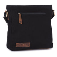 Shoulder Bag Recycled PET made of recycled PET with genuine leather, view 3