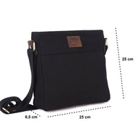 Shoulder Bag Recycled PET made of recycled PET with genuine leather, view 7