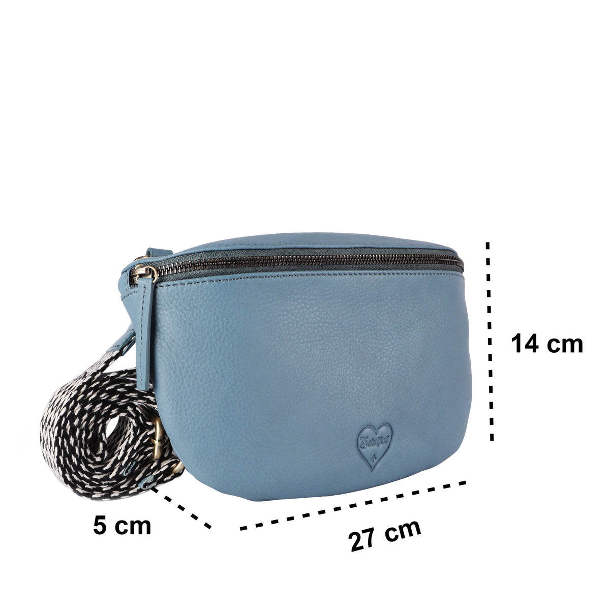 Smart Phone Bag Lilie made of buffalo leather, view 8