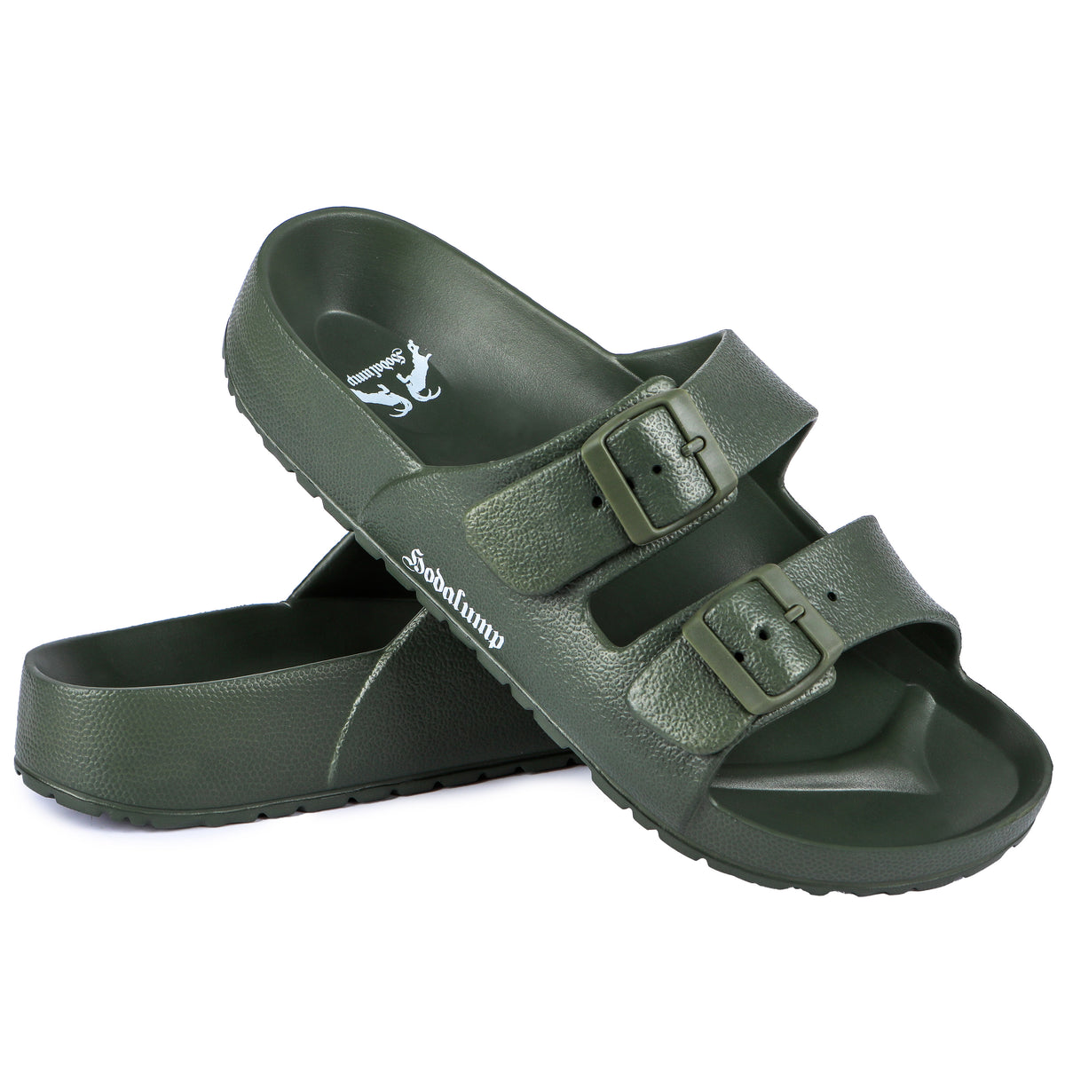 Hodalump PVC Sandals Green made of PVC, view 3
