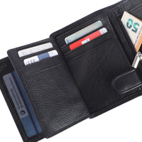 Vertical Wallet with Chain Lenz made of buffalo leather, view 15