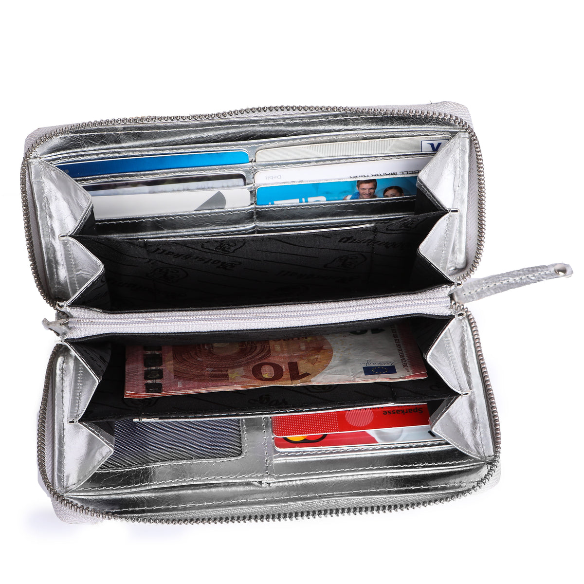 Women's Wallet with Shine made of buffalo leather, view 5