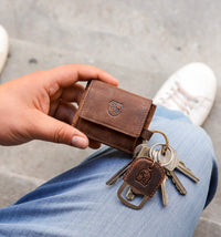 Key Wallet made of buffalo leather, view 3