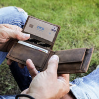 Bayern Buam Jeans Wallet made of buffalo leather, view 12