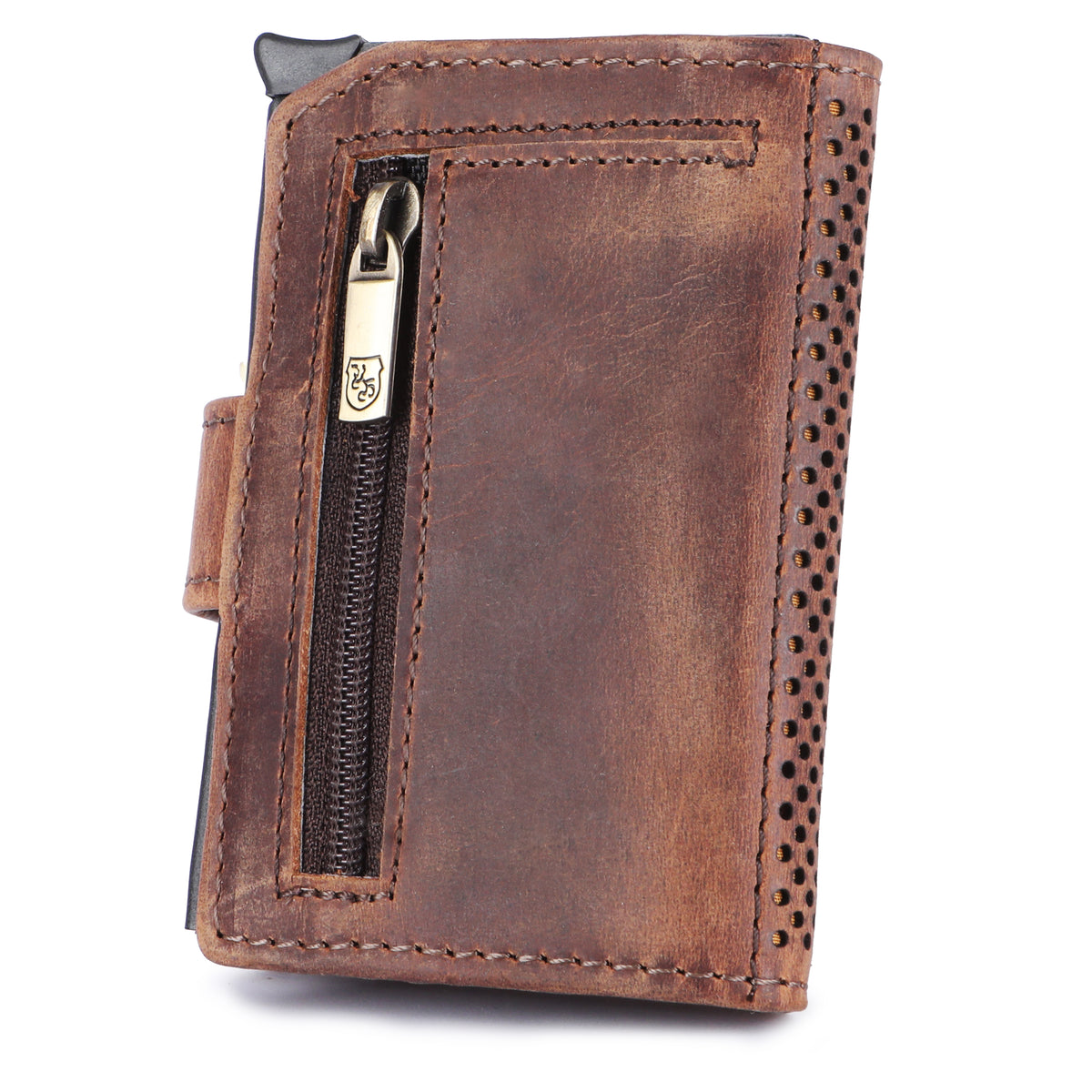 Hodalump Edition Card Holder made of buffalo leather, view 7