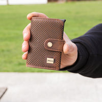 Hodalump Edition Card Holder made of buffalo leather, view 4