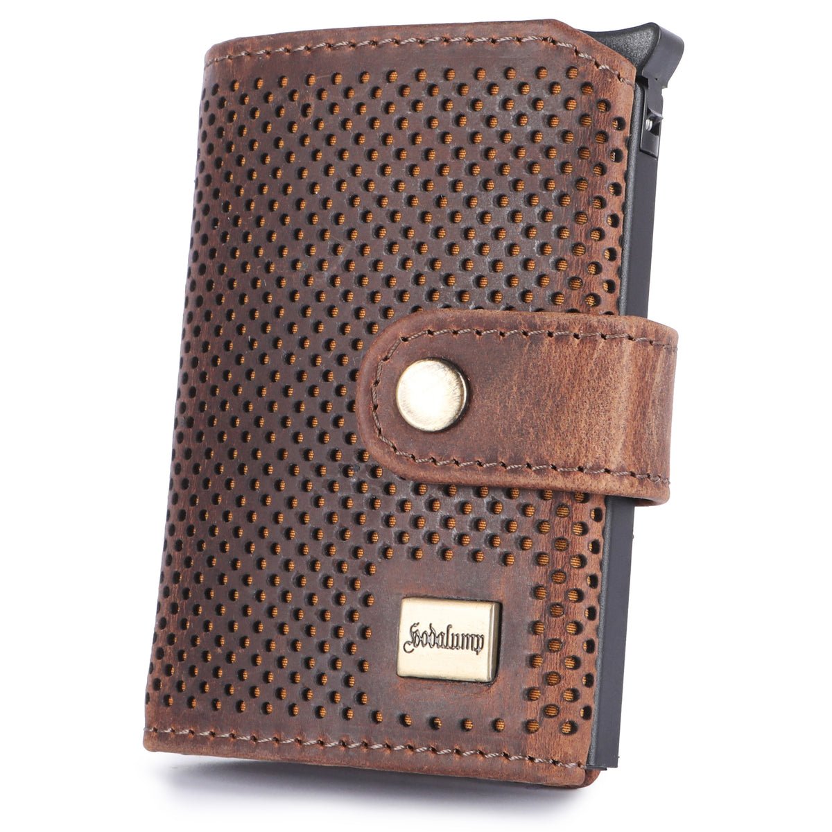 Hodalump Edition Card Holder made of buffalo leather, view 5