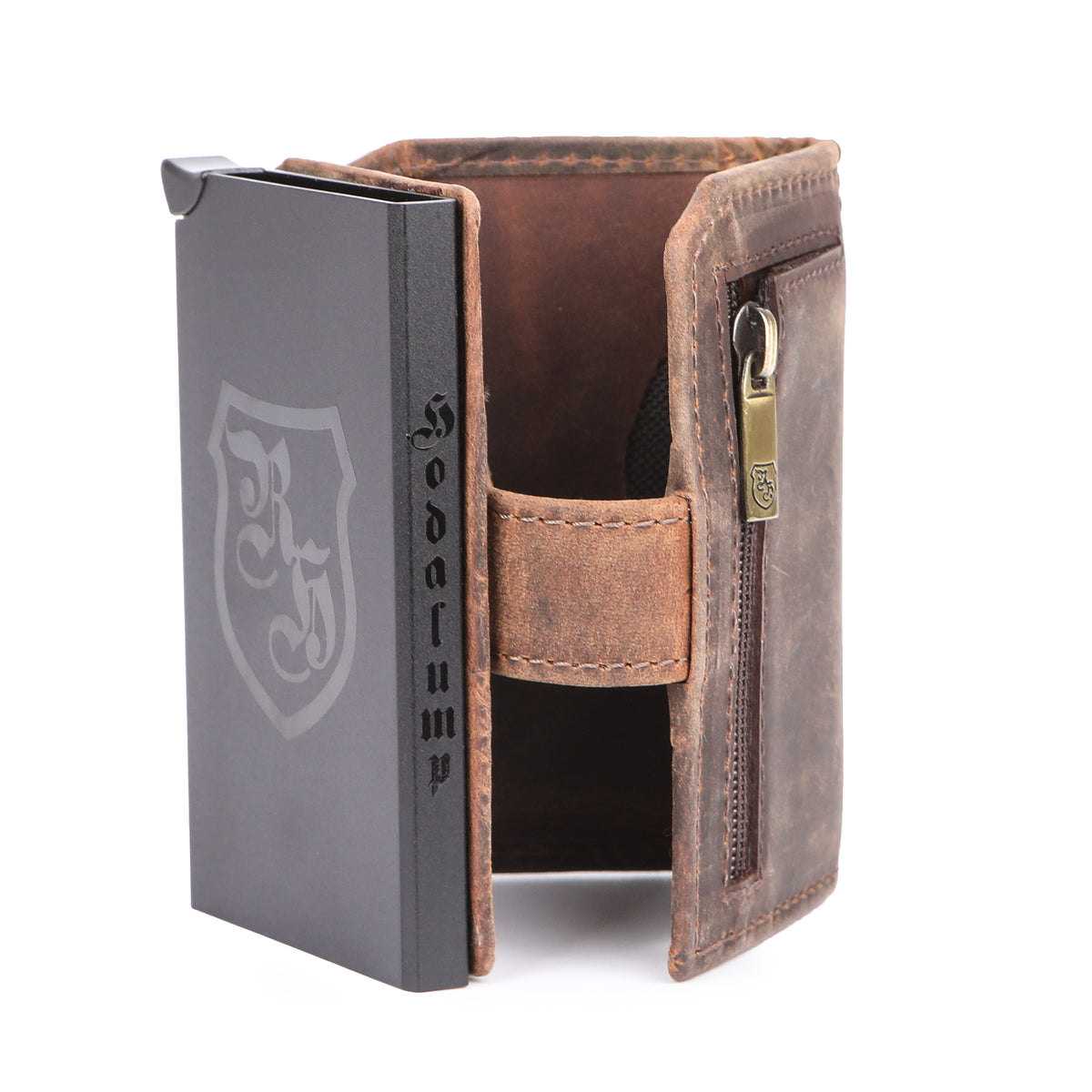Card Holder made of buffalo leather, view 14