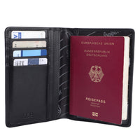 Portapassaporto Markus in pelle di bufalo, vista 8