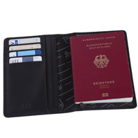 Portapassaporto Markus in pelle di bufalo, vista 9