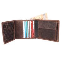 Large Wallet Kobi made of buffalo leather, view 4