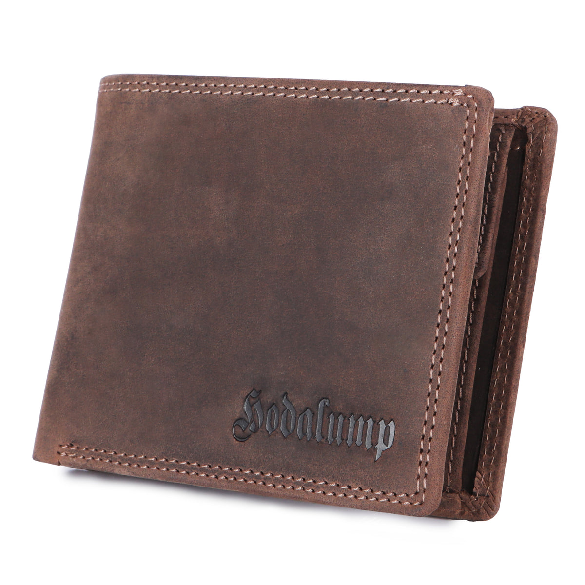 Large Wallet Kobi made of buffalo leather, view 2