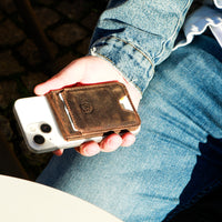 Smartphone Pouch Big made of buffalo leather, view 13