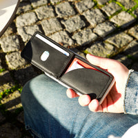 Smartphone Pouch Big made of buffalo leather, view 15