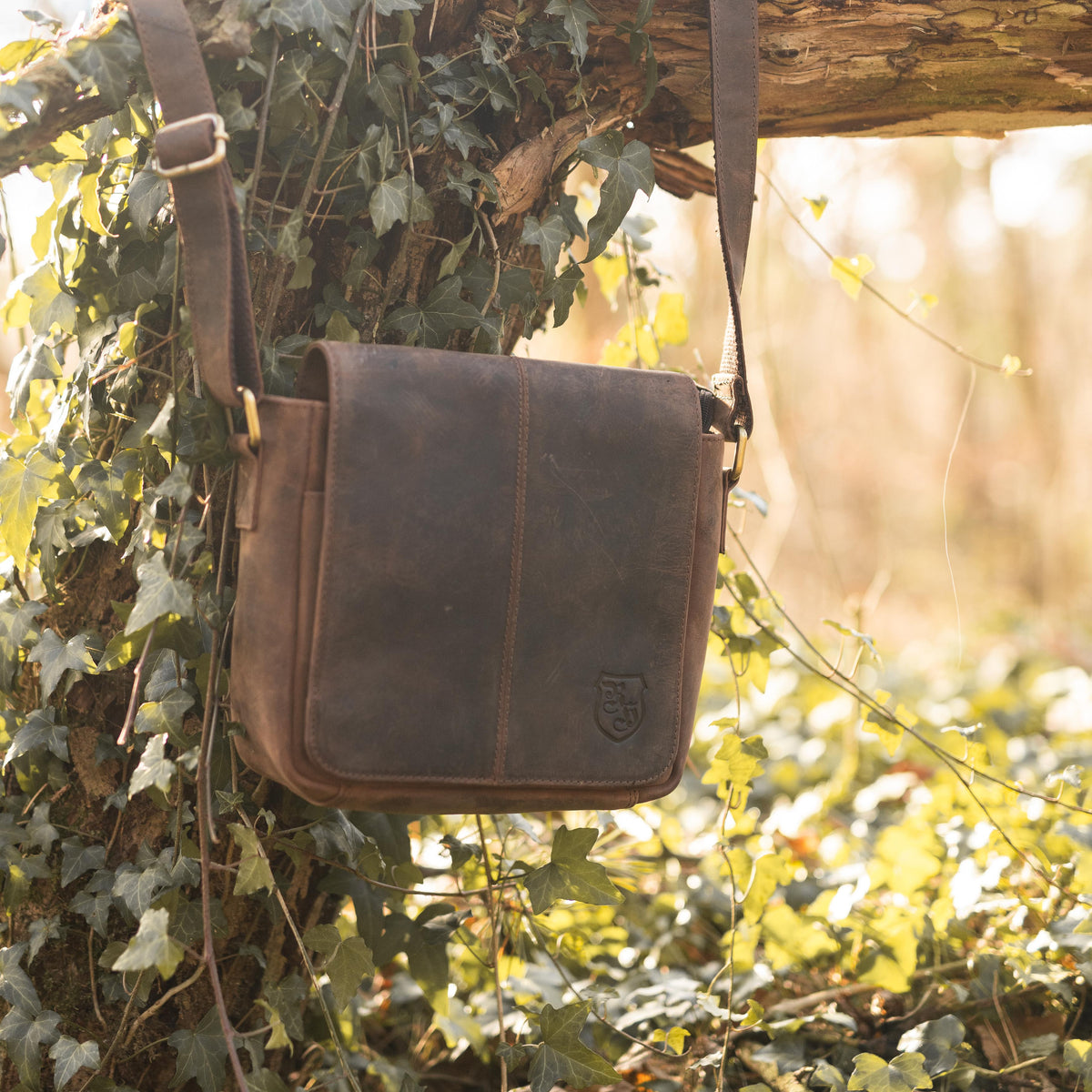 Sac Cross-Over Paul en cuir de buffle, vue 16