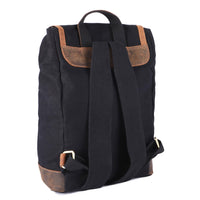 PET Backpack Recycle made of buffalo leather, view 11