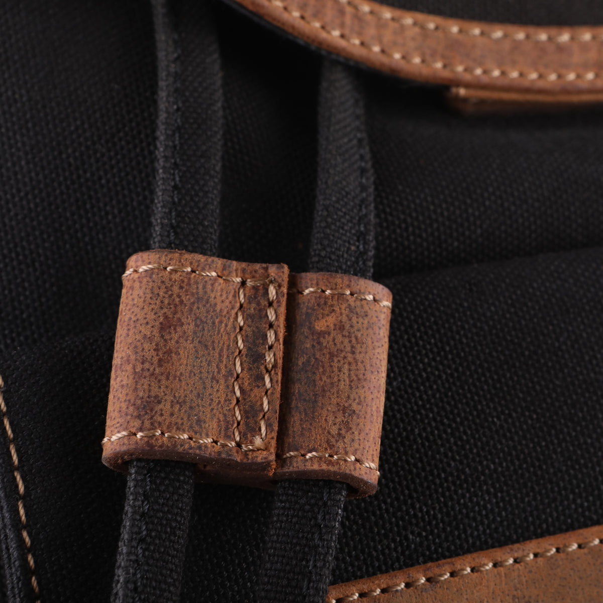PET Backpack Recycle made of buffalo leather, view 4