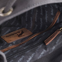 PET Backpack Recycle made of buffalo leather, view 6