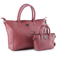Shopper Mum-Daughter made of buffalo leather, view 2