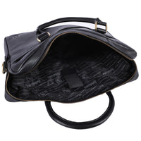 Business Bag Gecko made of buffalo leather in brown, view 19