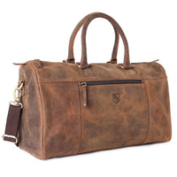 Hand Luggage & Gym Bag made of buffalo leather, view 10