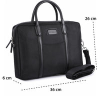 Business Tasche BLACK aus Büffelleder, Ansicht 7