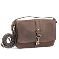 Shoulder Bag Lori made of buffalo leather, view 3