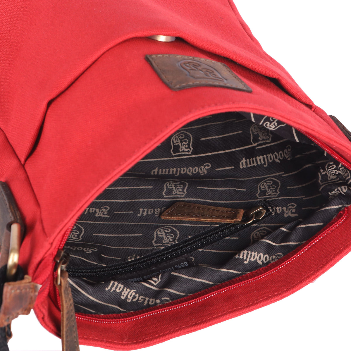 Shoulder Bag Recycled PET made of recycled PET with genuine leather, view 23