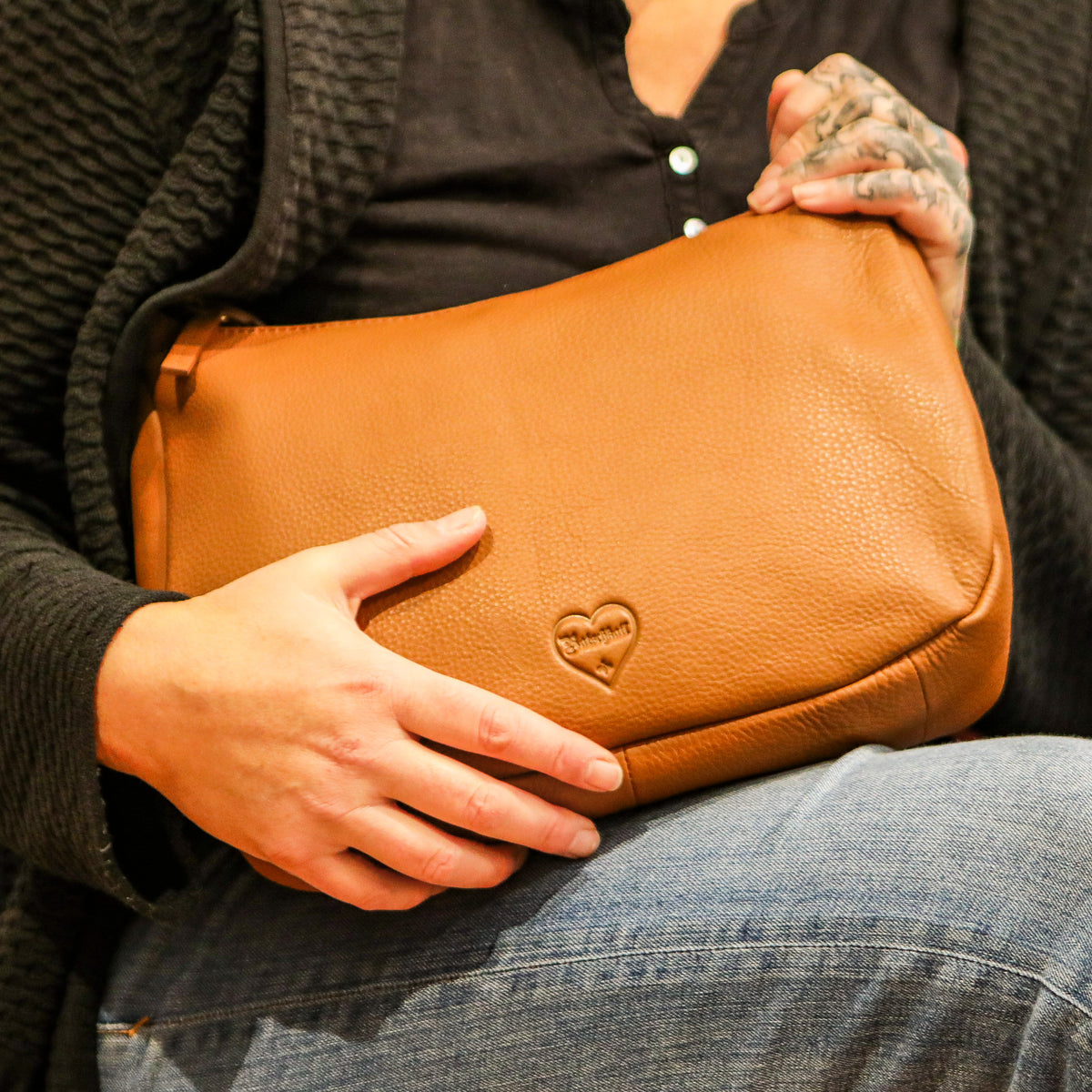 Savage bruin dameshandtas collectie