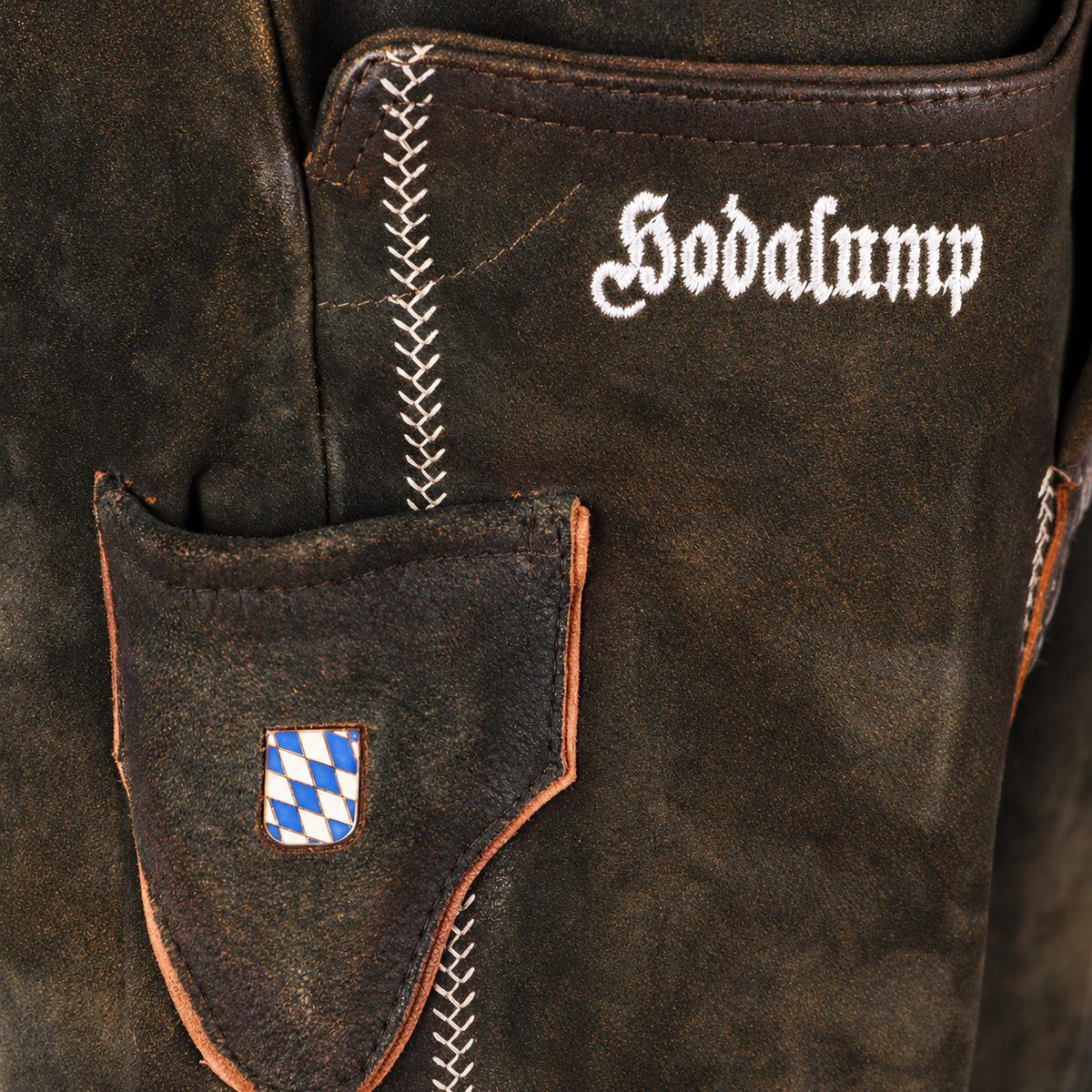 Hodalump Lederhose aus Ziegenleder, Ansicht 9