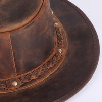 Cappello Lumpi Hodalump in pelle di bufalo, vista 7
