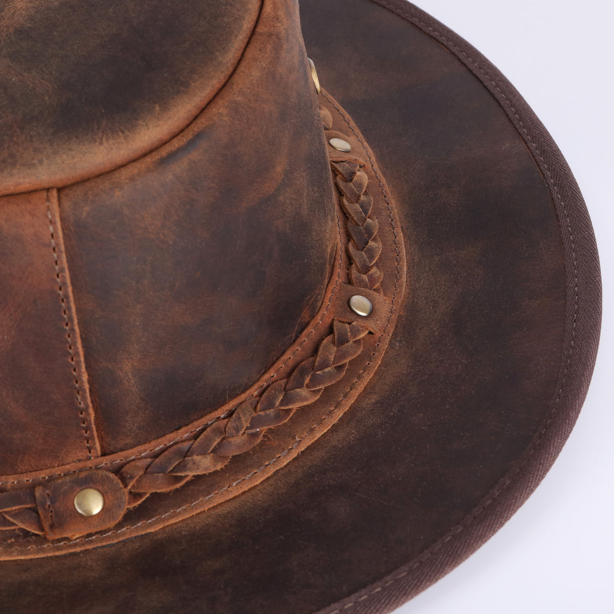 Cappello Lumpi Hodalump in pelle di bufalo, vista 7
