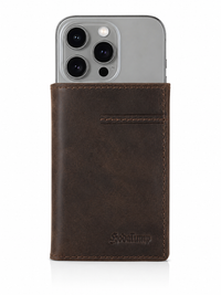 MagSafe Card Holder Wallet made of buffalo leather, view 4
