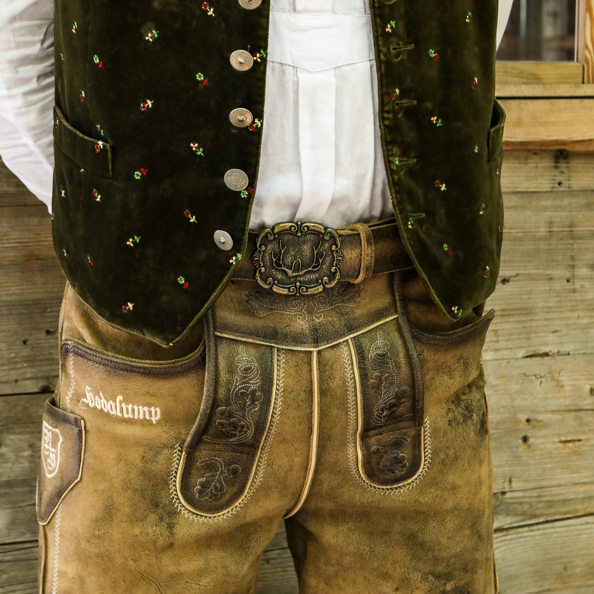 Hodalump Lederhose 2.0 aus Ziegenleder, Ansicht 8