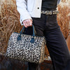 Borsa Leo Ratschkatl in pelle di bufalo