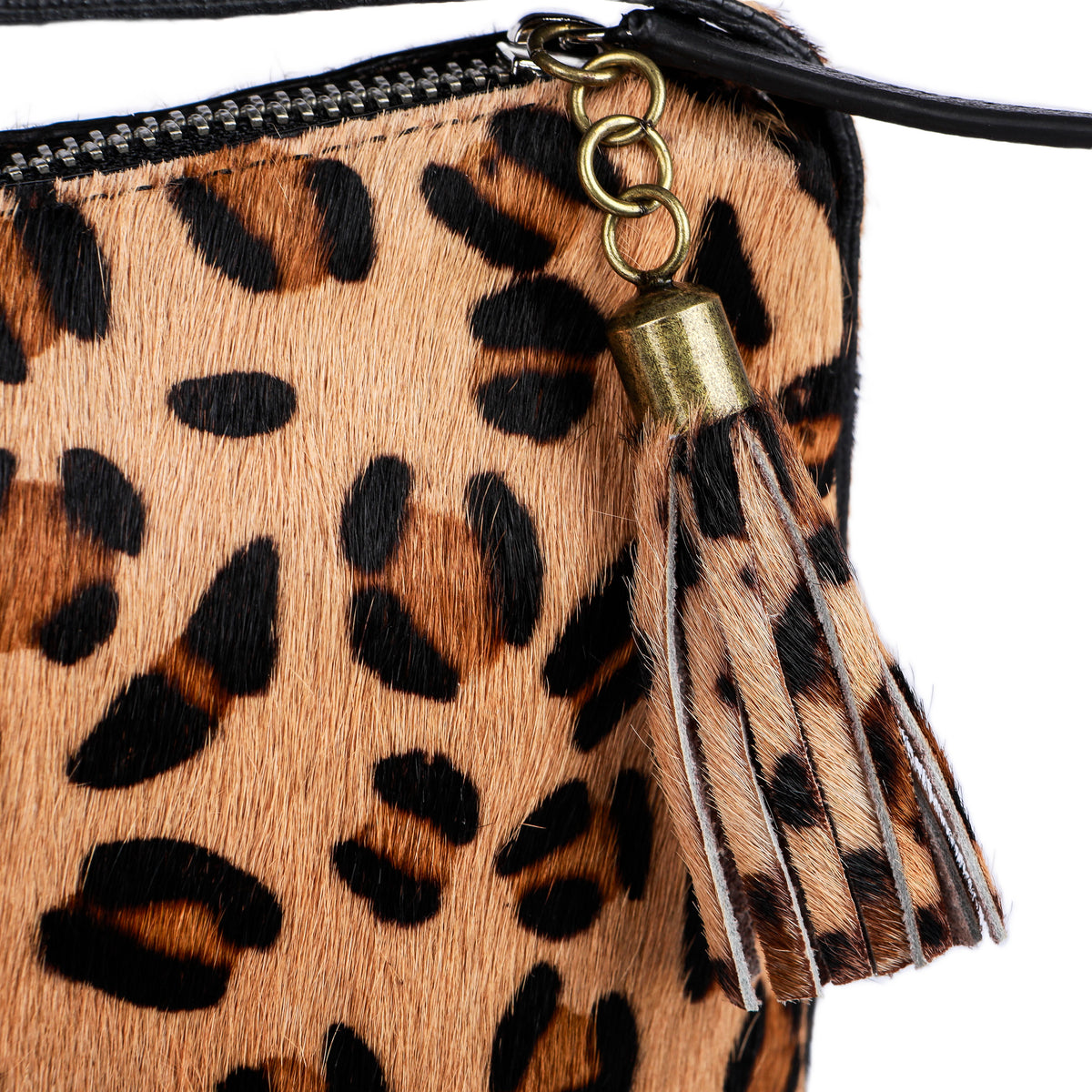 Borsa Leopardo Ratschkatl in pelle di bufalo, vista 8
