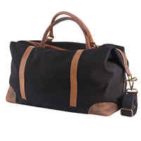 Borsa da viaggio PET Recycle da cabina in pelle di bufalo e PET, vista 6