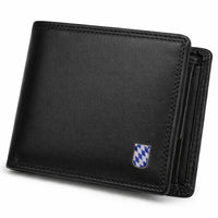 Classic Geldbörse Bayern aus Büffelleder in Schwarz, Ansicht 14