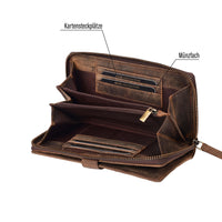 Large Wallet Soferl made of buffalo leather, view 8
