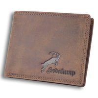 Flat Wallet Benny made of buffalo leather, view 2