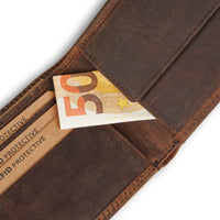 Flat Wallet Benny made of buffalo leather, view 7