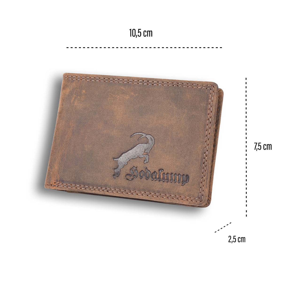 Buam Jeans Wallet made of buffalo leather, view 11