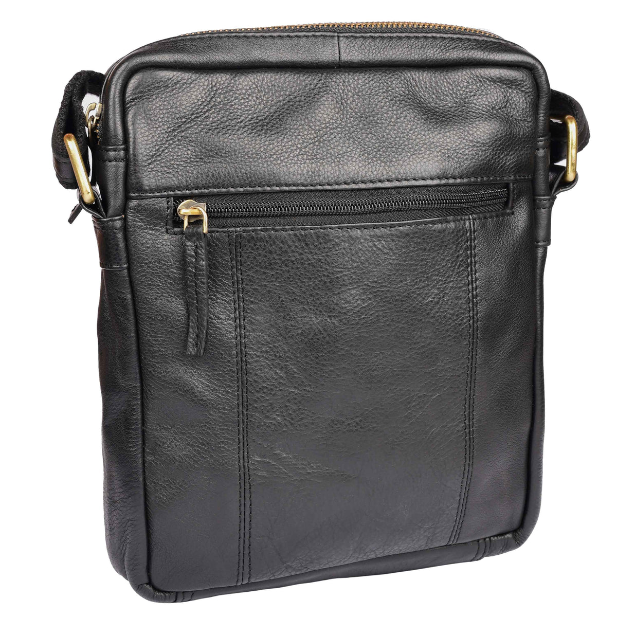 Borsa quotidiana Mike in pelle di bufalo, vista 16