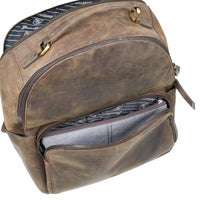 Zaino Classic Pako in pelle di bufalo, vista 8