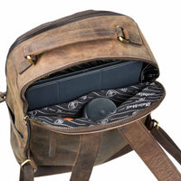 Zaino Classic Pako in pelle di bufalo, vista 10