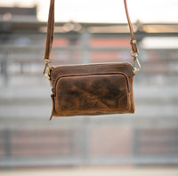 Smart Phone Bag Erna made of buffalo leather, view 9