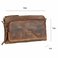 Smart Phone Bag Erna made of buffalo leather, view 8