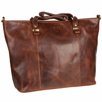 Shopper Handbag Luise made of buffalo leather, view 12