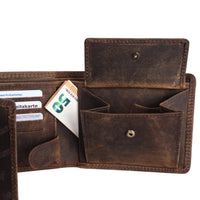 Classic Wallet Kare made of buffalo leather, view 4
