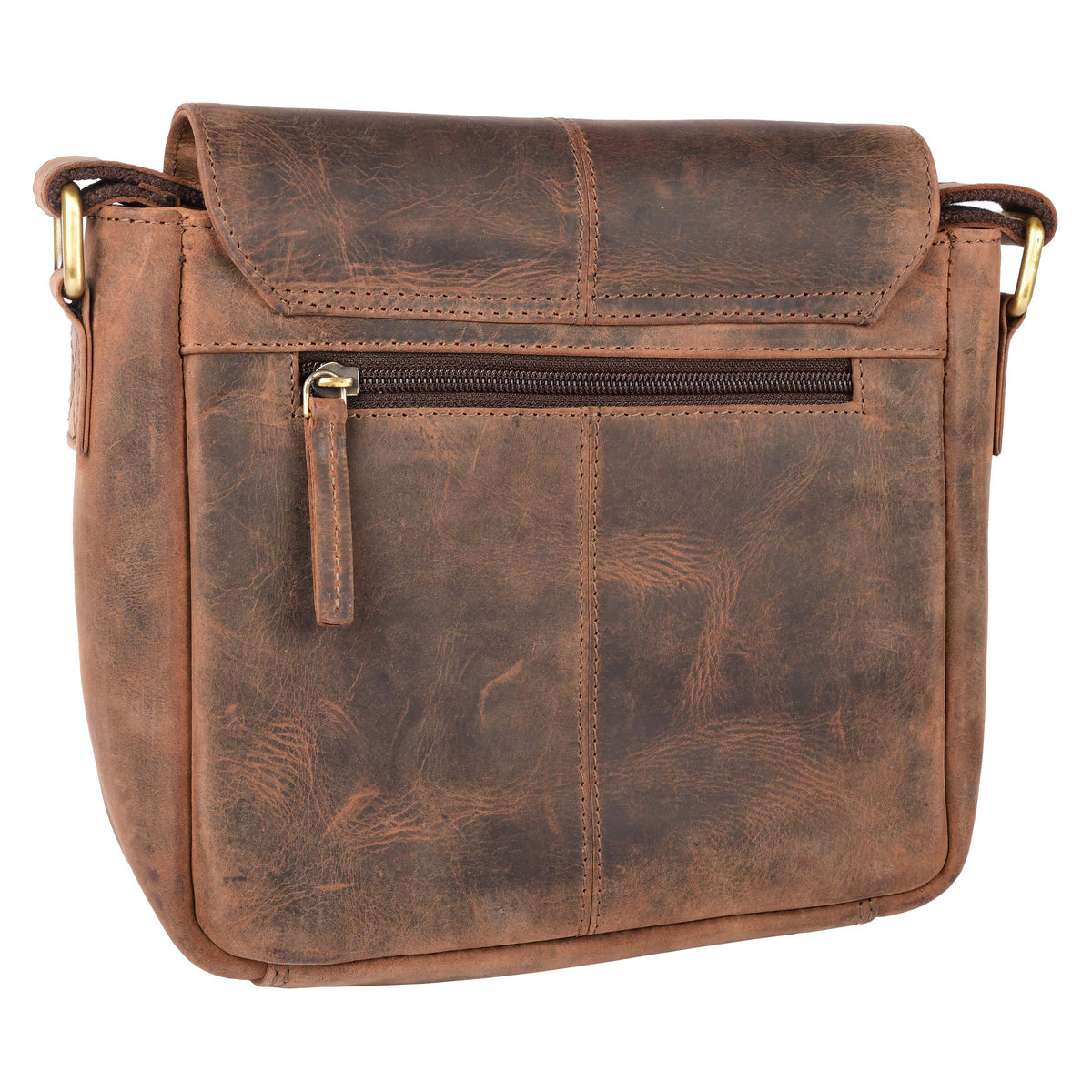 Sac Cross-Over Paul en cuir de buffle, vue 3